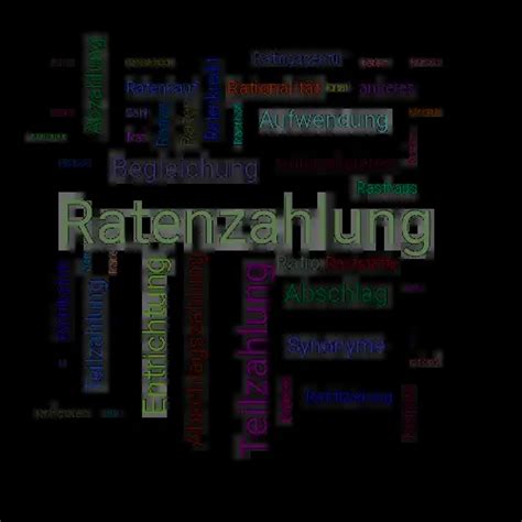 synonym ratenzahlung.